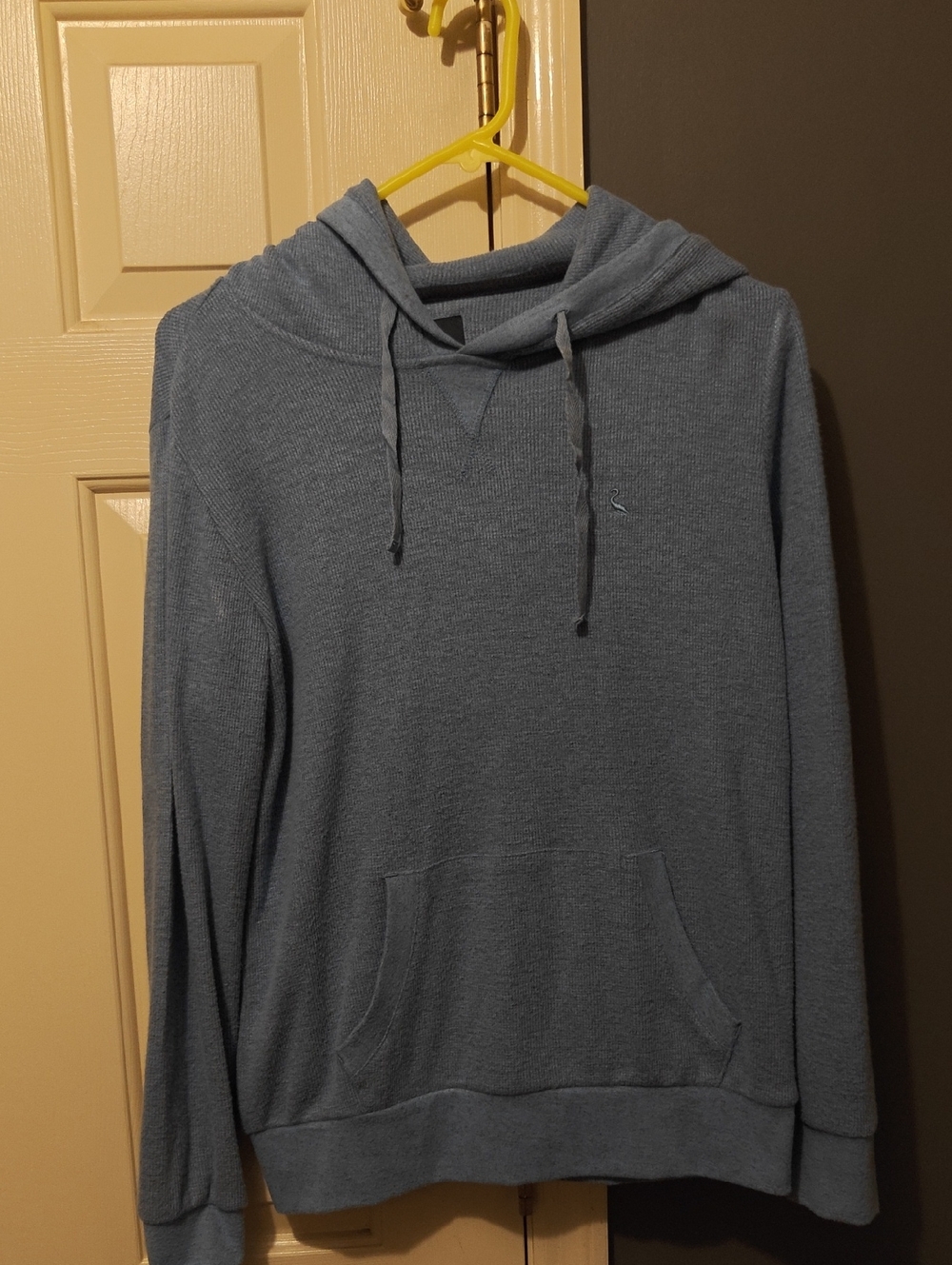 Tailorbyrd Heather Blue Hooded Pullover